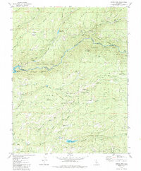 Download a high-resolution, GPS-compatible USGS topo map for Devils Nose, CA (1985 edition)