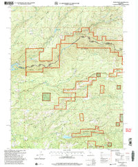 Download a high-resolution, GPS-compatible USGS topo map for Devils Nose, CA (2004 edition)