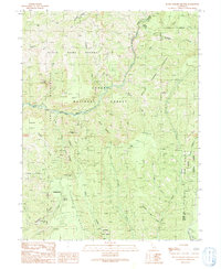 Download a high-resolution, GPS-compatible USGS topo map for Devils Parade Ground, CA (1991 edition)