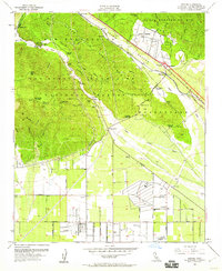 Download a high-resolution, GPS-compatible USGS topo map for Devore, CA (1960 edition)