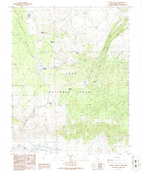 Download a high-resolution, GPS-compatible USGS topo map for Dexter Canyon, CA (1986 edition)