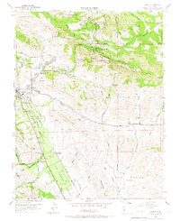 Download a high-resolution, GPS-compatible USGS topo map for Diablo, CA (1967 edition)