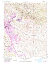 Download a high-resolution, GPS-compatible USGS topo map for Diablo, CA (1984 edition)