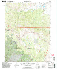 Download a high-resolution, GPS-compatible USGS topo map for Diamond Mountain, CA (1997 edition)