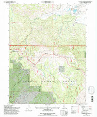 Download a high-resolution, GPS-compatible USGS topo map for Diamond Mountain, CA (1997 edition)
