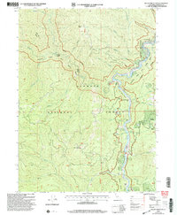 Download a high-resolution, GPS-compatible USGS topo map for Dillon Mountain, CA (2004 edition)