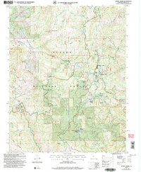 Download a high-resolution, GPS-compatible USGS topo map for Dinkey Creek, CA (2007 edition)
