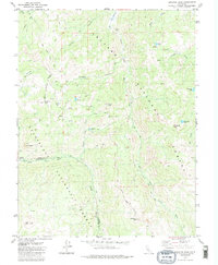 Download a high-resolution, GPS-compatible USGS topo map for Disaster Peak, CA (1985 edition)
