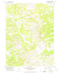 Download a high-resolution, GPS-compatible USGS topo map for Dixie Mountain, CA (1974 edition)