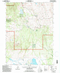Download a high-resolution, GPS-compatible USGS topo map for Dixie Peak, CA (1997 edition)