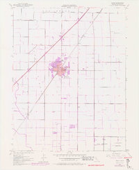 Download a high-resolution, GPS-compatible USGS topo map for Dixon, CA (1977 edition)
