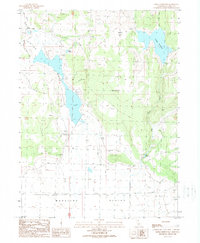 Download a high-resolution, GPS-compatible USGS topo map for Dodge Reservoir, CA (1989 edition)