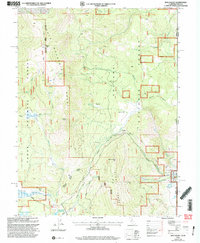 Download a high-resolution, GPS-compatible USGS topo map for Dog Valley, CA (2003 edition)