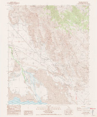 Download a high-resolution, GPS-compatible USGS topo map for Dolomite, CA (1987 edition)