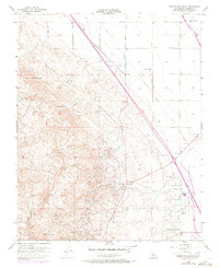 Download a high-resolution, GPS-compatible USGS topo map for Domengine Ranch, CA (1972 edition)
