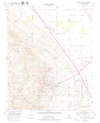 Download a high-resolution, GPS-compatible USGS topo map for Domengine Ranch, CA (1980 edition)