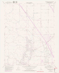Download a high-resolution, GPS-compatible USGS topo map for Domengine Ranch, CA (1980 edition)