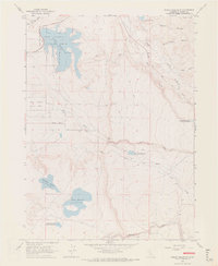 Download a high-resolution, GPS-compatible USGS topo map for Dorris Reservoir, CA (1971 edition)