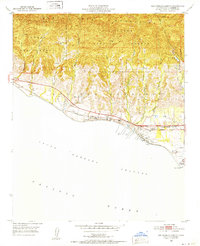 Download a high-resolution, GPS-compatible USGS topo map for Dos Pueblos Canyon, CA (1952 edition)