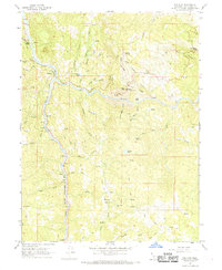 preview thumbnail of historical topo map of Mendocino County, CA in 1967