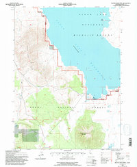 Download a high-resolution, GPS-compatible USGS topo map for Double Head Mtn, CA (1996 edition)
