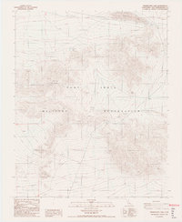 Download a high-resolution, GPS-compatible USGS topo map for Drinkwater Lake, CA (1986 edition)
