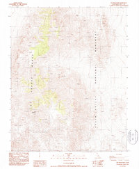 Download a high-resolution, GPS-compatible USGS topo map for Dry Mountain, CA (1987 edition)