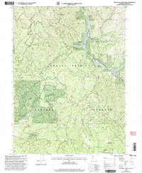 Download a high-resolution, GPS-compatible USGS topo map for Dubakella Mountain, CA (2003 edition)