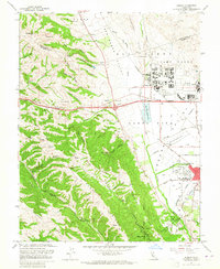 Download a high-resolution, GPS-compatible USGS topo map for Dublin, CA (1965 edition)