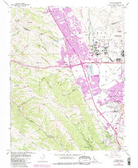 Download a high-resolution, GPS-compatible USGS topo map for Dublin, CA (1984 edition)