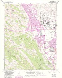 Download a high-resolution, GPS-compatible USGS topo map for Dublin, CA (1981 edition)