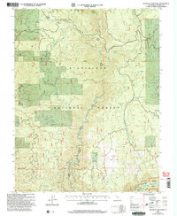 Download a high-resolution, GPS-compatible USGS topo map for Duckwall Mountain, CA (2004 edition)
