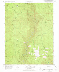 Download a high-resolution, GPS-compatible USGS topo map for Duckwall Mtn, CA (1973 edition)