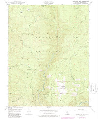 Download a high-resolution, GPS-compatible USGS topo map for Duckwall Mtn, CA (1979 edition)