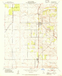 Download a high-resolution, GPS-compatible USGS topo map for Ducor, CA (1954 edition)
