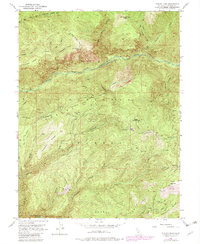 Download a high-resolution, GPS-compatible USGS topo map for Duncan Peak, CA (1982 edition)