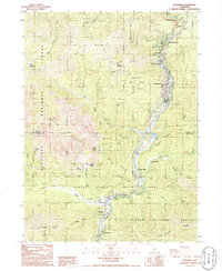 Download a high-resolution, GPS-compatible USGS topo map for Dunsmuir, CA (1986 edition)