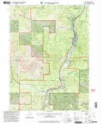 Download a high-resolution, GPS-compatible USGS topo map for Dunsmuir, CA (2003 edition)