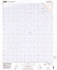 preview thumbnail of historical topo map of Imperial County, CA in 1998