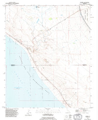 Download a high-resolution, GPS-compatible USGS topo map for Durmid, CA (1995 edition)