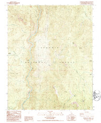 Download a high-resolution, GPS-compatible USGS topo map for Durrwood Creek, CA (1987 edition)