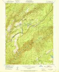 Download a high-resolution, GPS-compatible USGS topo map for Dutch Flat, CA (1951 edition)
