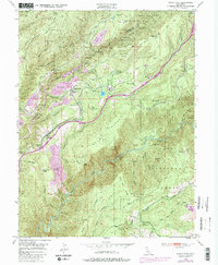 Download a high-resolution, GPS-compatible USGS topo map for Dutch Flat, CA (1980 edition)