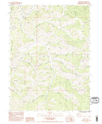 Download a high-resolution, GPS-compatible USGS topo map for Duzel Rock, CA (1995 edition)