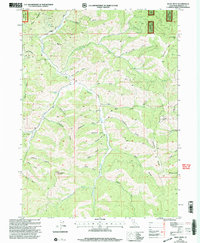 Download a high-resolution, GPS-compatible USGS topo map for Duzel Rock, CA (2004 edition)