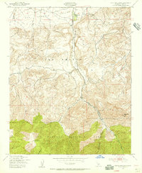 preview thumbnail of historical topo map of Kern County, CA in 1942