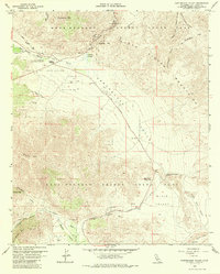 Download a high-resolution, GPS-compatible USGS topo map for Earthquake Valley, CA (1987 edition)