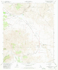 Download a high-resolution, GPS-compatible USGS topo map for Earthquake Valley, CA (1980 edition)