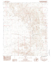 Download a high-resolution, GPS-compatible USGS topo map for East of Broadwell Lake, CA (1985 edition)