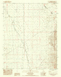 Download a high-resolution, GPS-compatible USGS topo map for East of Homer Mtn, CA (1984 edition)